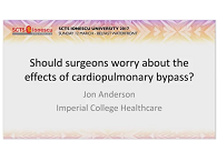 Should surgeons worry about the effects of cardiopulmonary bypass? Effects Should surgeons worry about the effects of cardiopulmonary bypass? Effects