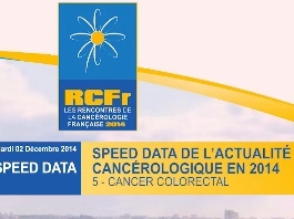 Speed Data de l'actualité cancérologiques en 2014 (5/9) - Cancer colorectal