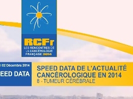 Speed Data de l'actualité cancérologiques en 2014 (8/9) - Tumeur cérébrale