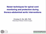 Spinal cord monitoring during thoraco-abdominal aortic interventions Spinal cord monitoring during thoraco-abdominal aortic interventions