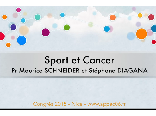 Sport et Cancer 2015