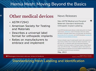 Standardizing Mesh Labeling and Identification