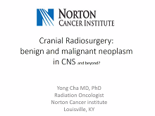 Stereotactic radiosurgery for CNS disorders Stereotactic radiosurgery for CNS disorders