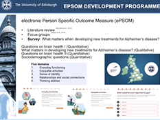 Stina Saunders: The electronic Person-Specific Outcome Measure ePSOM development programme Stina Saunders: The electronic Person-Specific Outcome Measure ePSOM development programme
