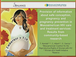 Stock d'informations sur la conception sûre, grossesse et prévention dans la prise en charge du VIH en Mésoamérique : résultats d'une recherche communautaire