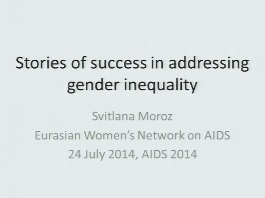 Histoires du succès de la lutte contre l'inégalité des sexes