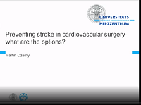 Stroke protection in cardiovascular surgery