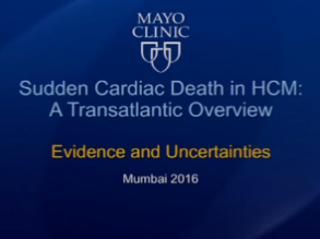 Sudden Cardiac Death in HCM : A Transatlantic Overview