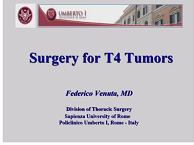 Surgery for T4 tumours Surgery for T4 tumours