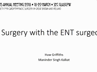 Surgery with the ENT Surgeon