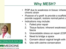 Surgical Treatment of Pelvic Organ Prolapse