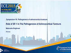 Symposia - Pathogenèse des tumeurs corticosurrénales : le rôle de SF-1