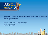 Symposium 2, Mixture effects of EDCs in animal models