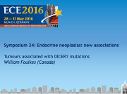 Symposium 24, Tumours associated with DICER1 mutations