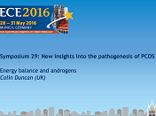 Symposium 29, Energy balance and androgens