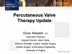 Symposium des Professions Paramédicales - Mise à jour de la thérapie percutanée de la valve aortique Symposium des Professions Paramédicales - Mise à jour de la thérapie percutanée de la valve aortique