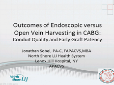 Symposium des Professions Paramédicales - Résultats de l'Endoscopie VS la technique "Open Harvesting" en chirurgie en contournant l'artère coronaire : qualité et imperméabilité du conduit Symposium des Professions Paramédicales - Résultats de l'Endoscopie VS la technique "Open Harvesting" en chirurgie en contournant l'artère coronaire : qualité et imperméabilité du conduit