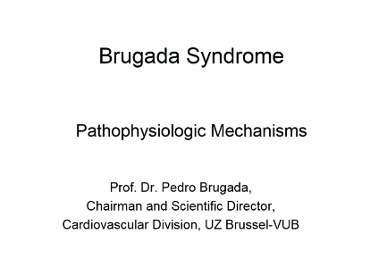 Syndrome de Brugada