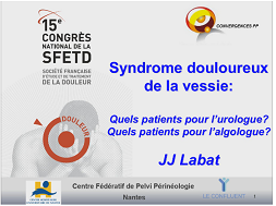 Syndrome douloureux de la vessie : quels patients pour l’urologue ? Quels patients pour l’algologue ?
