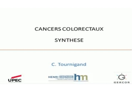 Synthèse d'expert : Cancer colorectal (CCR)