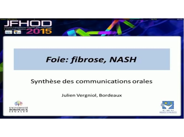 Synthèse d'expert : Foie : Fibrose, NASH
