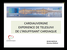 Télésurveillance des patients insuffisants cardiaques : retour d'expérience de Cardiauvergne