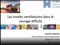 Techniques kinésithérapiques pour sevrage difficile