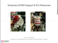 Temporary ECMO resources