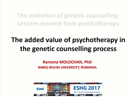 The added value of psychotherapy in the genetic counselling process