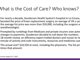 The American Healthcare System: How We Got Here and Where We Are Going