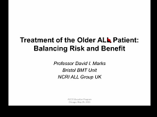 The Challenges of Managing Older Patients with Acute Lymphoblastic Leukemia The Challenges of Managing Older Patients with Acute Lymphoblastic Leukemia