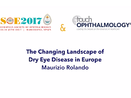 The Changing Landscape of Dry Eye Disease in Europe, Maurizio Rolando