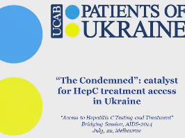 "The Condemned": une histoire à succès de l'Ukraine? - Hépatite C