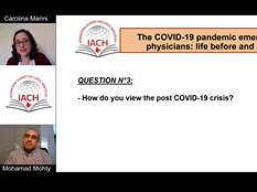The COVID-19 pandemic emergency and young physicians: life before and after the crisis? The COVID-19 pandemic emergency and young physicians: life before and after the crisis?