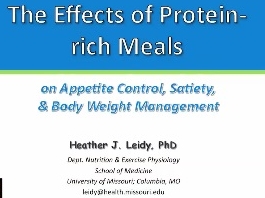 Les effets des repas riches en protéines sur le contrôle de l'appétit, la satiété, et la gestion du poids corporel