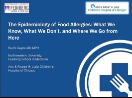 The Epidemiology of Food Allergies