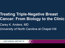 The Evolution of Triple-Negative Breast Cancer: From Biology to Novel Therapeutics The Evolution of Triple-Negative Breast Cancer: From Biology to Novel Therapeutics
