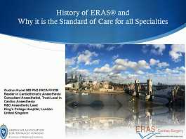 The History of ERAS® and Why it is the Standard of Care for all Specialties