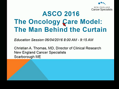 The Oncology Care Model: A Critique The Oncology Care Model: A Critique