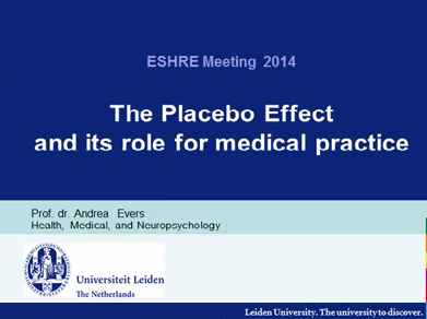 The Placebo effect and its role for medical practice The Placebo effect and its role for medical practice