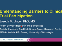 The Role of Clinical Trial Participation in Cancer Research: Barriers, Evidence, and Strategies The Role of Clinical Trial Participation in Cancer Research: Barriers, Evidence, and Strategies