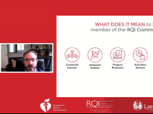 The RQI Community: RQI and HeartCode Administrator Update