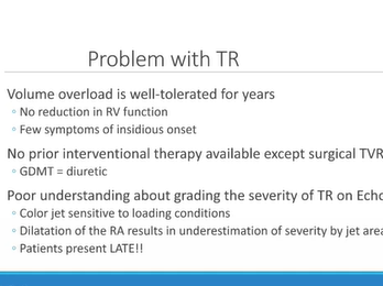 The Tricuspid Valve Conundrum