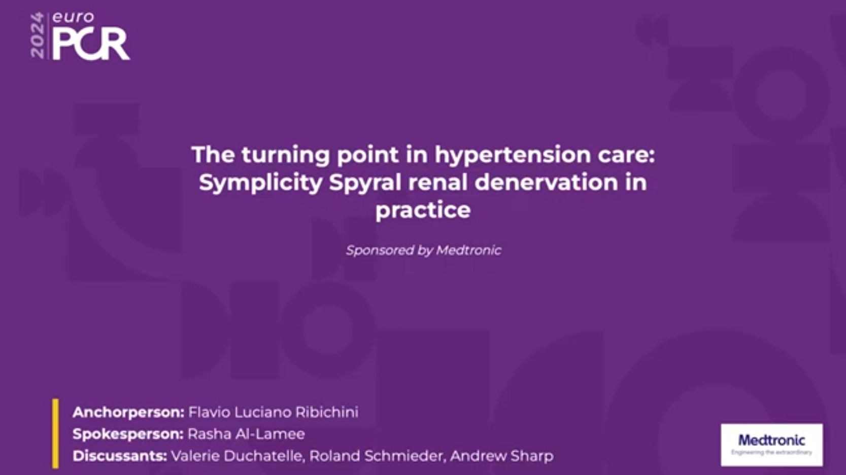 The turning point in hypertension care Symplicity renal denervation in practice The turning point in hypertension care Symplicity renal denervation in practice