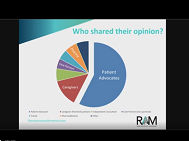 The Varying Perspectives of the Rare Disease Patient Advocacy Community on RTT The Varying Perspectives of the Rare Disease Patient Advocacy Community on RTT