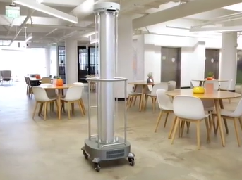 This $40,000 self driving robot can kill COVID with the power of light! (CES 2021) This $40,000 self driving robot can kill COVID with the power of light! (CES 2021)