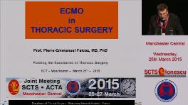 Thoracic surgery ECMO