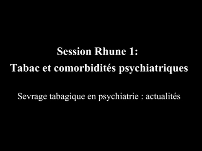 THS 2015 : Atelier Tabac et comorbidité psychiatriques