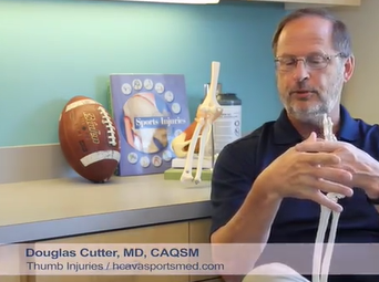 Thumb Injuries / Douglas Cutter, MD, CAQSM
