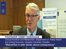 Tommy Cederholm - La malnutrition chez les personnes âgées : conséquences cliniques Tommy Cederholm - La malnutrition chez les personnes âgées : conséquences cliniques